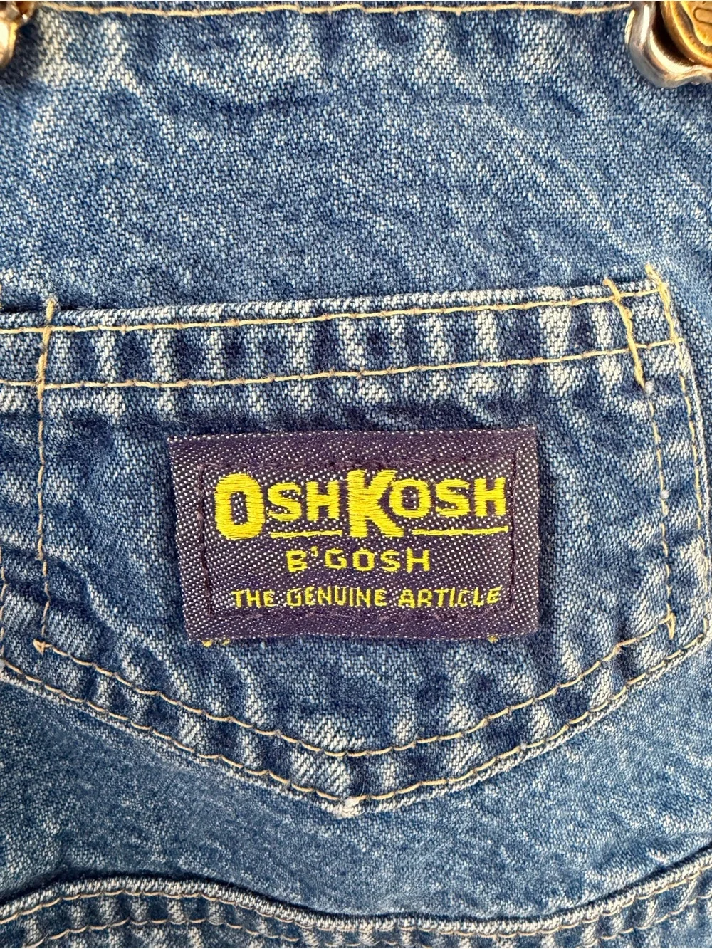 OshKosh B'gosh Kids Denim Overalls - Blue